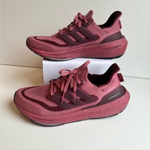 Mens Size 10,5- Adidas Ultraboost Light “Pink Strata” Running Sneaker